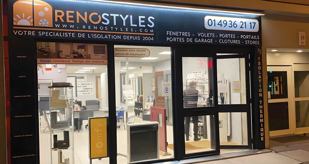 Showroom RENOSTYLES Livry-Gargan en Seine-Saint-Denis (93)